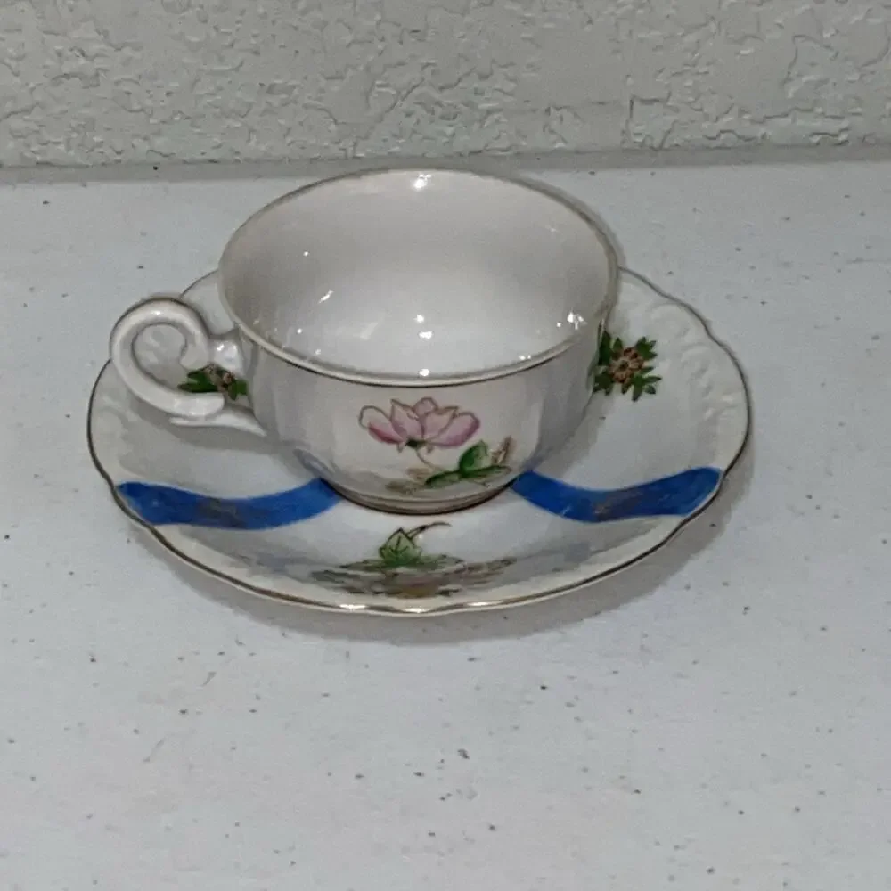 VTG Teapot Coffee Set Occupied Japan Chugai China Teacup Saucer Creamer Sugar‎